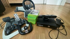 Xbox 360 + vela prislusenstva - 1