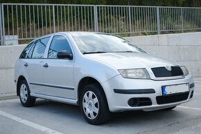 Škoda Fabia 1.2 combi, benzín, 04/2007, 158000km