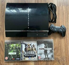 PlayStation 3, 60GB, FAT, (CECHC04) - přehraje i PS2 hry - 1