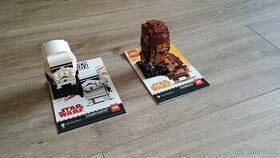 Lego brickheadz CHEWBACCA 41609 a STORMTROOPER 41620