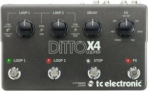 TC electronic DItto X4, Looper   Zoom G3xn , HK domace kino