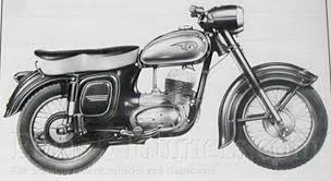 JAWA ČZ 25/353 KYVACKA 1956