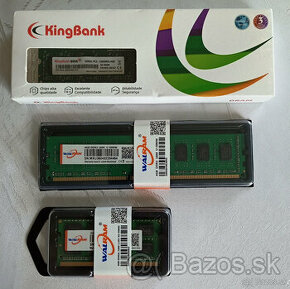 RAM DDR3 4GB 8GB 1600Mhz - 1
