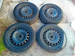 5x112 R16 plech disky škoda,vw 205/55 R16