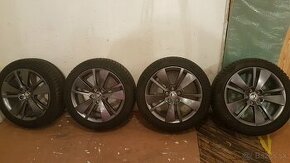 18''orig.Zimná sada ŠKODA 5x112 R18ET 44 Pirelli Sottozero3 - 1