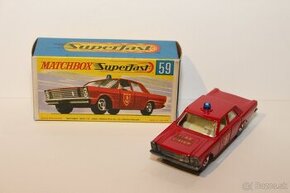 Matchbox SF Fire chief car