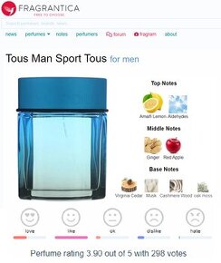 Pánsky parfum / parfém Tous Man Sport EDT