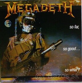 Lp MEGADETH -So Far, So Good... So What