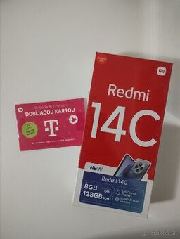 Xiaomi Redmi 14C 4 GB/128 GB Starry Blue + 5€ SIM karta