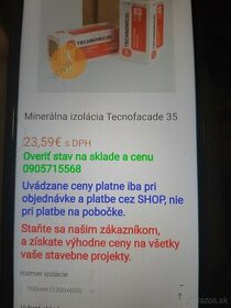 Mineralna izolacia technofasade 35 technonikol - 1