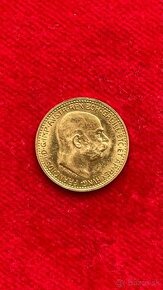 Zlatá 10 koruna 1911 BZ