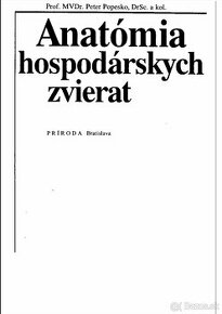 PDF - Popesko: Anatómia hospodárskych zvierat, 1992 (SK)