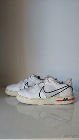 Nike air force 1 React, pánske biele tenisky - 1