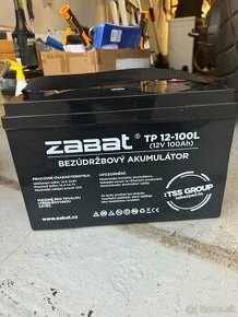 Zabat TP 12-100L bezudrzbovy akumulátor - 1