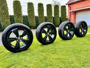 Komplet zimnú sadu alu Škoda TRITON - 5x112  215/55 R17.