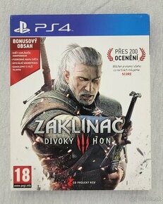 Zaklínač 3: Divoký hon - PS4 hra - špacial s mapou