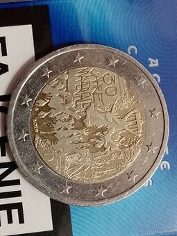 2euro 30rokov zbúrania berlínskeho muru