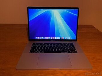 Predám MacBook Pro 15,4" Silver, TouchBar 2019