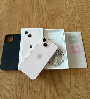 iPhone 13 Mini 128 gb Pink - komplet príslušenstvo, záruka