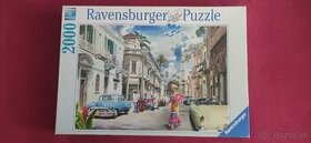 Predám prémiové puzzle zn. Ravensburger - Pohľadnica z Kuby - 1