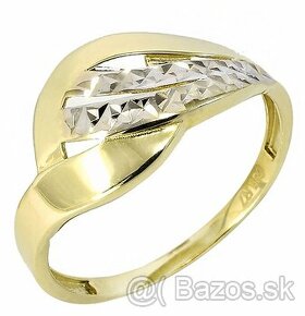 zlatý prsteň Glare 339