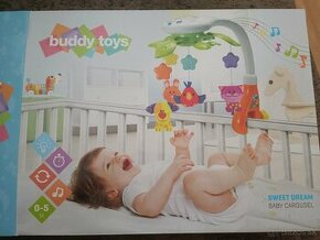 Kolotoč na postieľku Buddy Toys - 1