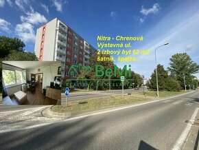 2 izbový byt 62 m2 Nitra Chrenová Výstavná ulica ID 507-112-