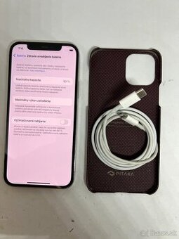 IPHONE 12 PRO SILVER 256GB ZÁRUKA - STAV AKO NOVÝ