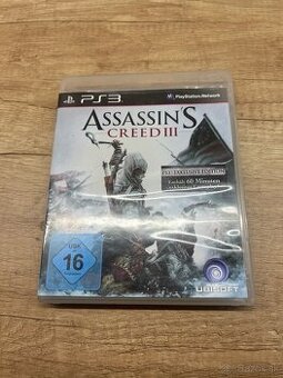 Assasins creed 3 PS3