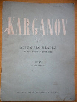 KARGANOV - Album pre mládež - noty - 1