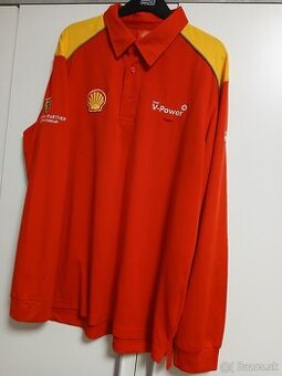 Ferrari Shell tricko s dlhym rukavom  c. XL