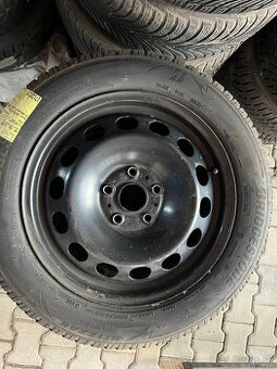 5x100 r16, 205/55 r16 zimne pneu