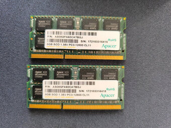 Pämať 2x Apacer SO-DIMM 8GB (16 GB)