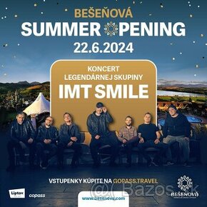 Bešeňová Summer Opening s IMT Smile