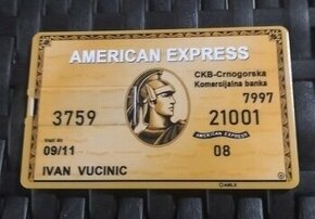 AMERICAN CREDIT CARD 128GB V.30