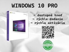 [✅HNEĎ] Windows 10 Pro/Home [RETAIL - DOŽIVOTNÁ]