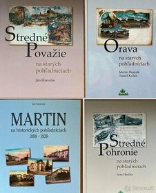 Knihy Pohladnice Martin Povazie Pohronie Orava Historia