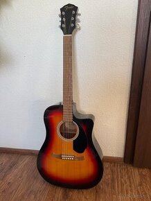 Fender FA-125CE Sunburst Elektroakustická gitara Dreadnought