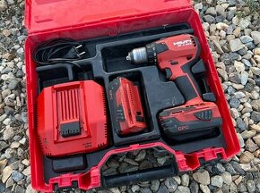 Hilti SF 4-A22 aku skrutkovač, 2x batéria, nabíjačka, kufor