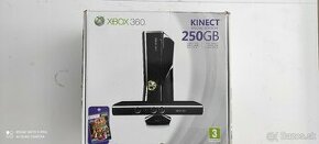 Xbox 360 slim 250gb+kinect a hry - 1