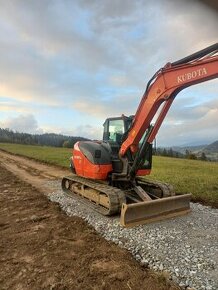 Kubota kx080 takeuchi hitachi yanmar bager rypadlo