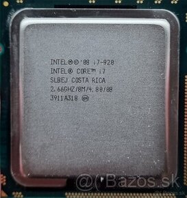 Predam procesor Intel Core i7-920