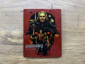 Hra na PS4 - Wolfenstein 2 The New Colossus Steelbook Ed.