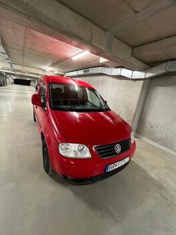 Volkswagen Caddy Life 1.9 TDi 77kW  5/2007 ťažné, 7 miest