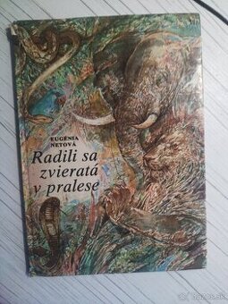 Predávam knihu radili sa zvieratá v pralese