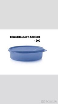 Okruhla doza 500ml - Tupperware