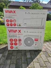 Predám novú nastennu klimatizáciu Vivax M-Desing