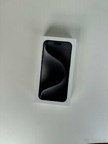 Apple iPhone 15 Pro Max 256GB Black Titanium Neaktivovany