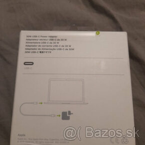 apple usb-c 30W nabíjací adaptér - 1