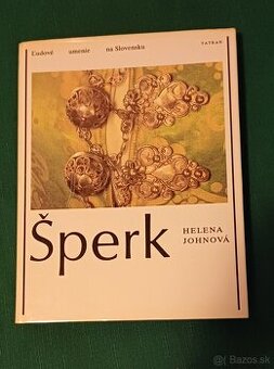 Šperk: Helena Johnová, unikátna publikácia  vydané  1986,